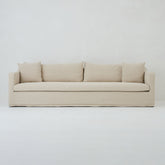 Ayla 3 seater sofa in Beige linen colour by Bodhi Living